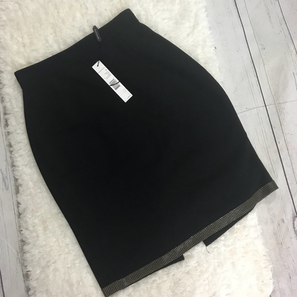 Elie Tahari Dresses & Skirts - Elie Tahari beaded black Pacey skirt NEW!